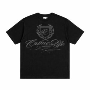 CRIME LIFE TEE BLACK