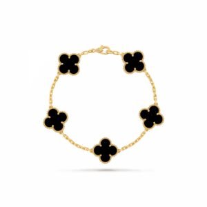 Pulso tipo van Cleef negra