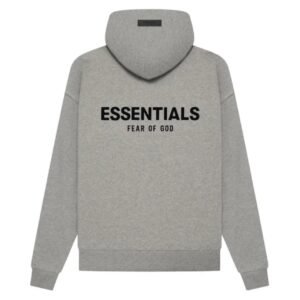 FEAR OF GOD ESSENTIALS HOODIE DARK OATMEL
