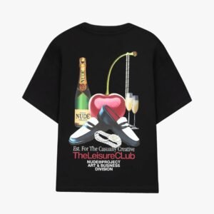 Nude Project Leisure Tee Black
